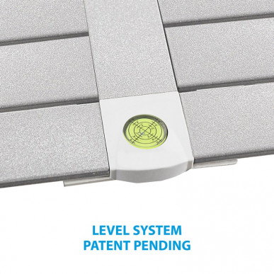 TAVOLO BRUNNER SILVER GAPLESS LEVEL 6