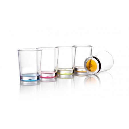 BICCHIERI MULTIGLASS COLOR (4PZ)