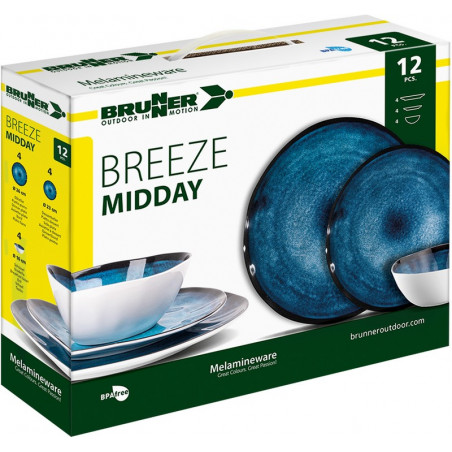 MELAMINA SET MIDDAY BREEZE (12PZ)