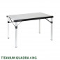 TAVOLO TITANIUM QUADRA 4 NG 0406054