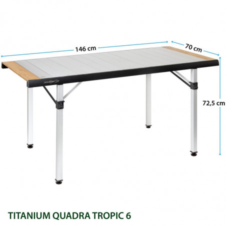 TAVOLO Quadra Tropic Adjustar 6