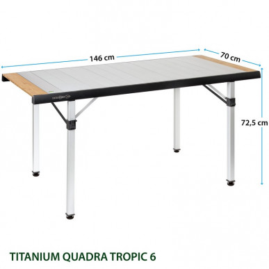TAVOLO Quadra Tropic Adjustar 6