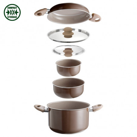 Popote Chocolate 7+1 20 cm
