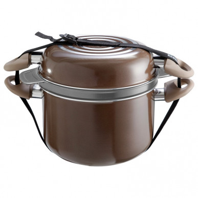 Popote Chocolate 9+1 22 cm