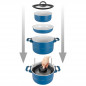 Popote Carezza Magnet 7pz 24 cm