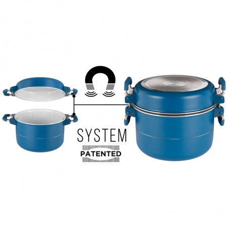 Popote Carezza Magnet 7pz 22 cm
