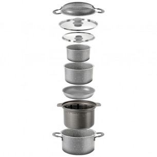 Popote Gourmet Rock NG 9+1 Ã 22 cm