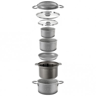 Popote Gourmet Rock NG 9+1 Ã 22 cm