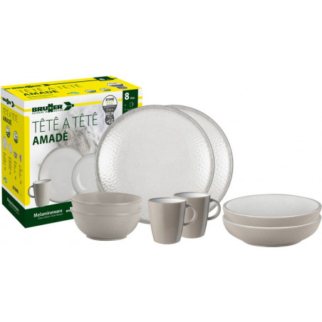 SET TÊTE-Â-TÊTE AmadÃ¨ 8 pcs