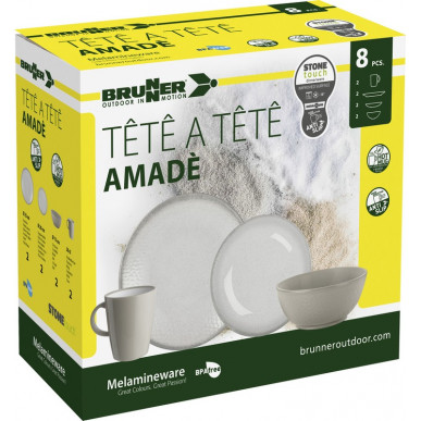SET TÊTE-Â-TÊTE AmadÃ¨ 8 pcs