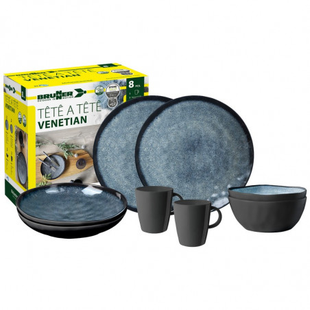 SET TÊTE-Â-TÊTE Venetian 8 pcs