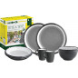 SET TÊTE-Â-TÊTE Granyte 8 pcs