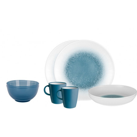 SET TÊTE-Â-TÊTE Meteore 8 pcs