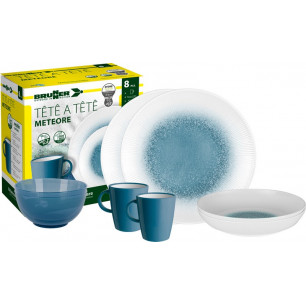 SET TÊTE-Â-TÊTE Meteore 8 pcs
