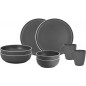 SET TÊTE-Â-TÊTE Dolomit Grey 8 pcs