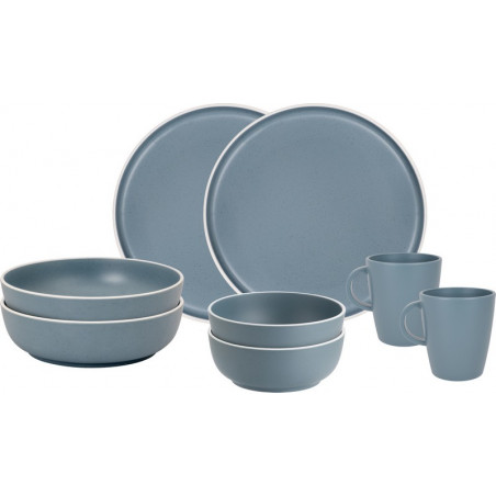 SET TÊTE-Â-TÊTE Dolomit Blue 8 pcs