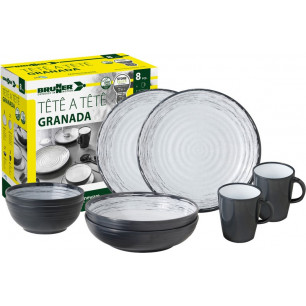 SET TÊTE-Â-TÊTE Granada 8 pcs