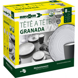 SET TÊTE-Â-TÊTE Granada 8 pcs