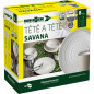 SET TÊTE-Â-TÊTE Savana grey 8 pcs