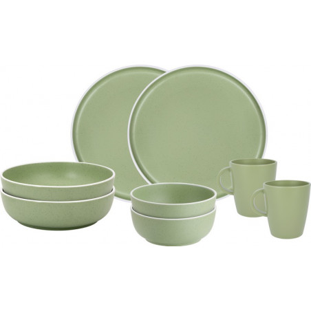 SET TÊTE-Â-TÊTE Dolomit Green 8 pcs