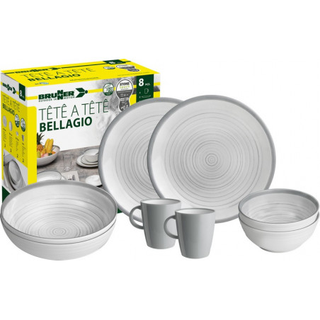 SET TÊTE-Â-TÊTE Bellagio 8 pcs