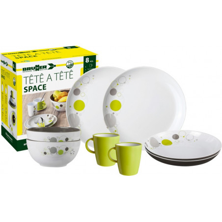 SET TÊTE-Â-TÊTE Space 8 pcs