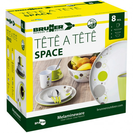 SET TÊTE-Â-TÊTE Space 8 pcs