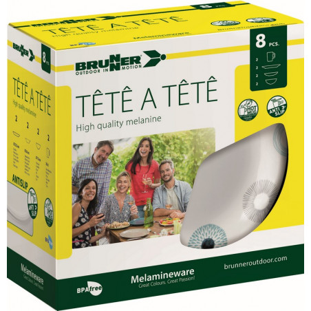 SET TÊTE-Â-TÊTEDeep Sea 8 pcs