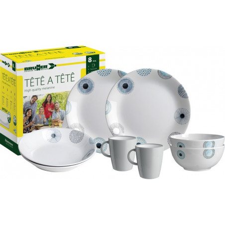 SET TÊTE-Â-TÊTEDeep Sea 8 pcs