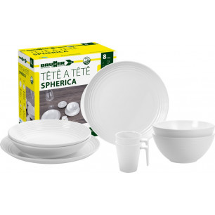 SET TÊTE-Â-TÊTE Spherica 8 pcs