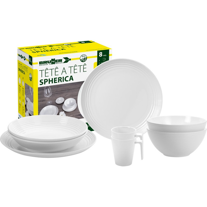 SET TÊTE-Â-TÊTE Spherica 8 pcs
