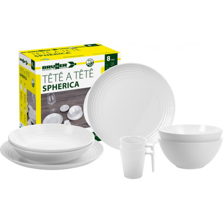 SET TÊTE-Â-TÊTE Spherica 8 pcs