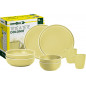 SET TÊTE-Â-TÊTE Dolomit yellow 8 pcs