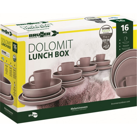 Lunch Box Dolomit rose
