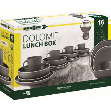 Lunch Box Dolomit Grey