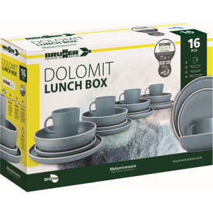 Lunch Box Dolomit Blue