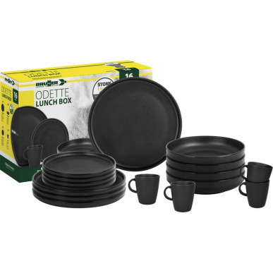 Lunch Box Odette double black