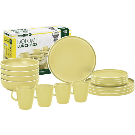 Lunch Box Dolomit yellow