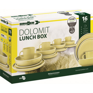 Lunch Box Dolomit yellow