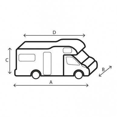 Camper Cover Design 12M 500-550