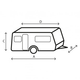 Caravan Cover Design 12M 650-700