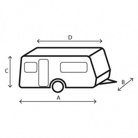 Caravan Cover Design 12M 650-700