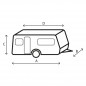 Caravan Cover Design 12M 650-700