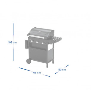 BARBECUE A GAS CAMPINGAZ COMPACT 3 LS