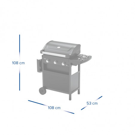 BARBECUE A GAS CAMPINGAZ COMPACT 3 LS