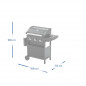 BARBECUE A GAS CAMPINGAZ COMPACT 3 LS