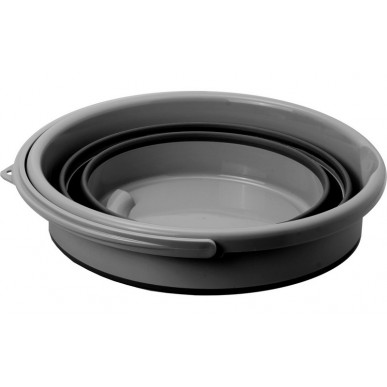 Secchio Drum Fold-Away (nero/grigio)