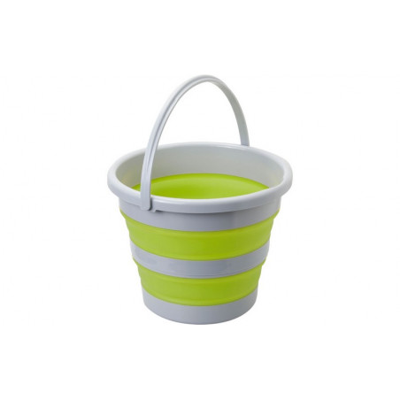 Secchio Drum Fold-Away (verde/grigio)