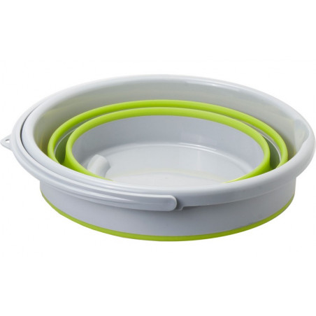 Secchio Drum Fold-Away (verde/grigio)