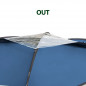 GAZEBO BRUNNER MEDUSA II 3X3 BLU